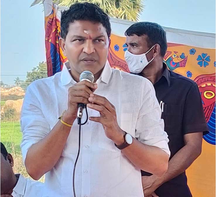 Opposition parties provoking tribals for political gains: MLA S Saidireddy