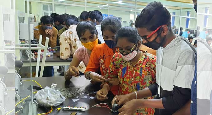 Workshop on transformer design held at MLRIT Hyderabad