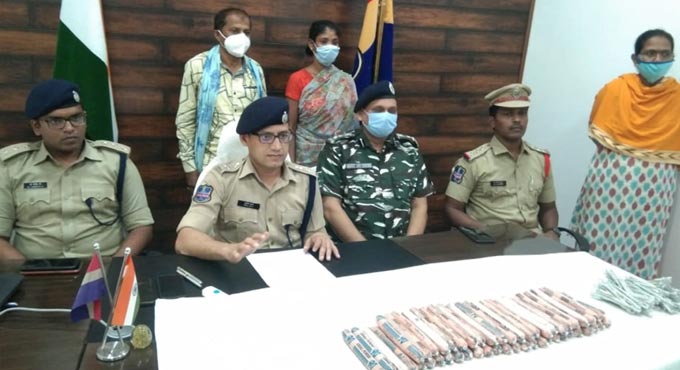 Maoist, courier arrested; explosive material seized in Kothagudem