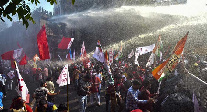 March to Nabanna: Injured DYFI activist dies; sparks political slugfest in Bengal