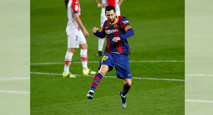 Messi matches Xavi’s record with 505th La Liga appearance for Barcelona
