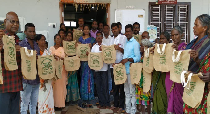 Union Minister’s pat for Metlachittapur village in Jagitial