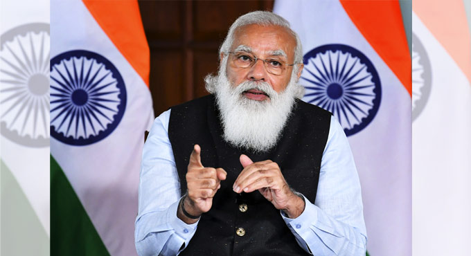 PM Modi pays tributes to Maratha empire founder Shivaji