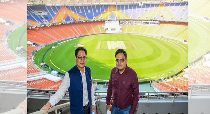 Motera not only largest, but one of the best stadiums in world: Rijiju