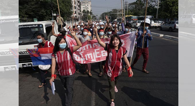 Myanmar junta shuts Twitter and Instagram to curb protests