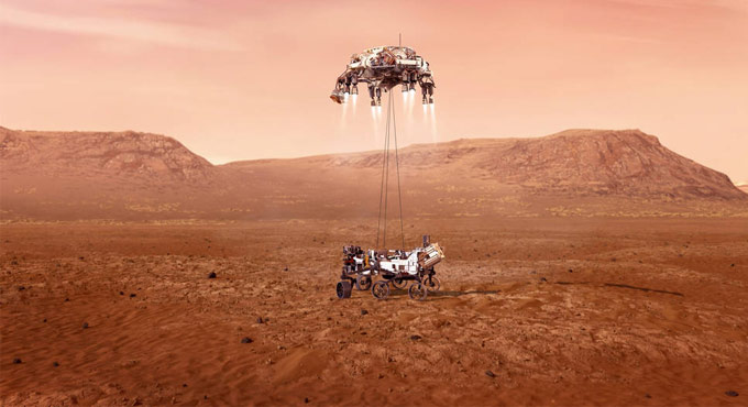 NASA’s Perseverance rover lands successfully on Mars