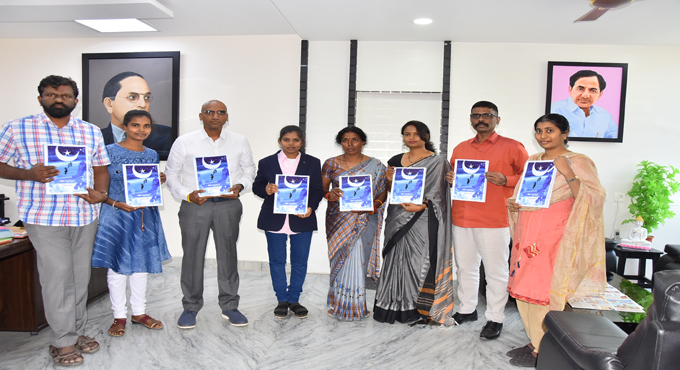 TSWREIS degree student’s book ‘Neeli Swapnalu’ released