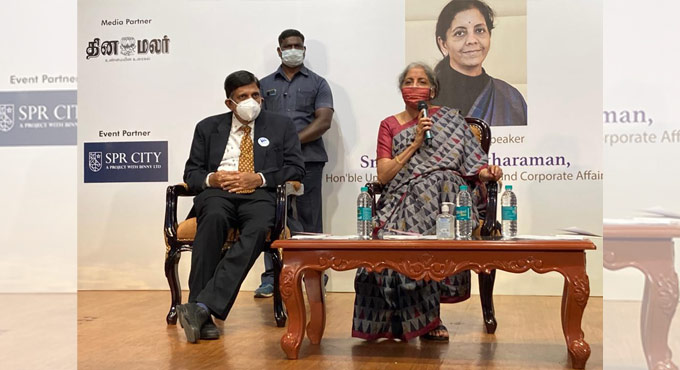 Want to see private sector unleash its animal spirits: Sitharaman