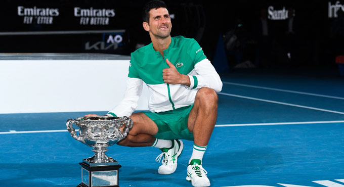 Clinical Djokovic clinches 9th Australian Open crown 