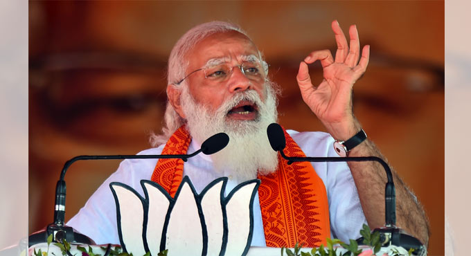 Modi targets Rahul over his ‘north-south’ remarks, lashes out at Congress