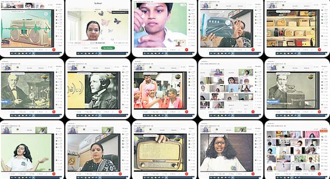 Radio Day celebrations: PMS students turn RJs