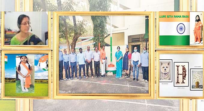 Pallavi Model School: Reliving the times of national heroes