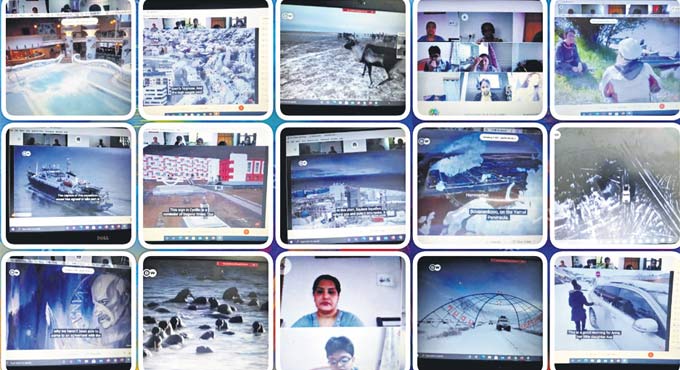 Understanding the Arctic habitat through a virtual field trip