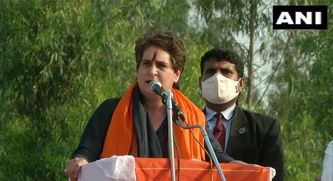 Congress will scrap farm laws if it comes to power: Priyanka Gandhi