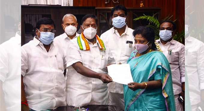 Cabinet approves President’s Rule in Puducherry