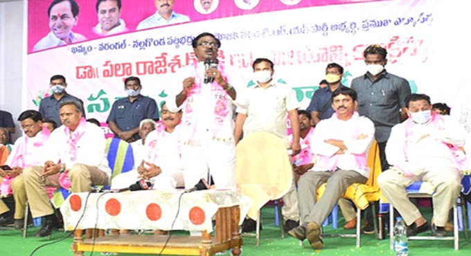 Puvvada asks graduates in Khammam to support TRS in MLC polls