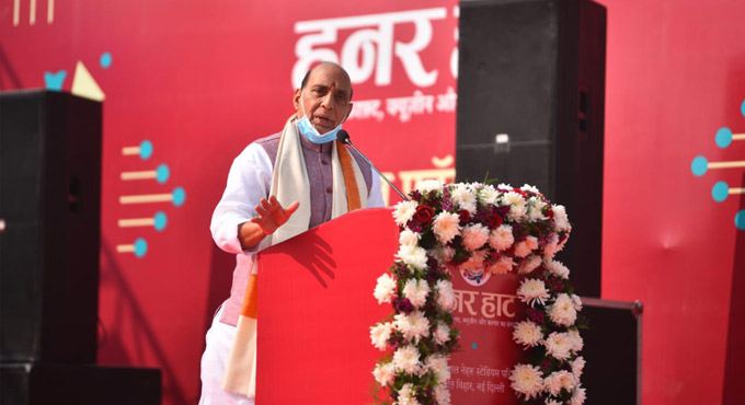 Rajnath Singh inaugurates ‘Hunar Haat’ 2021