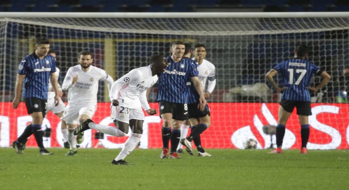 Champions League: Real Madrid struggle past Atalanta