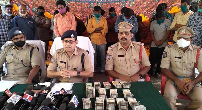 21 arrested for stealing copper wire from construction sites in Kothagudem