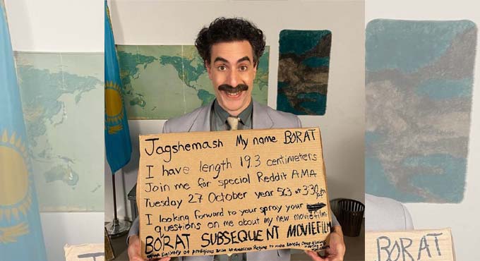 Sacha Baron Cohen officially retires from playing ‘Borat’