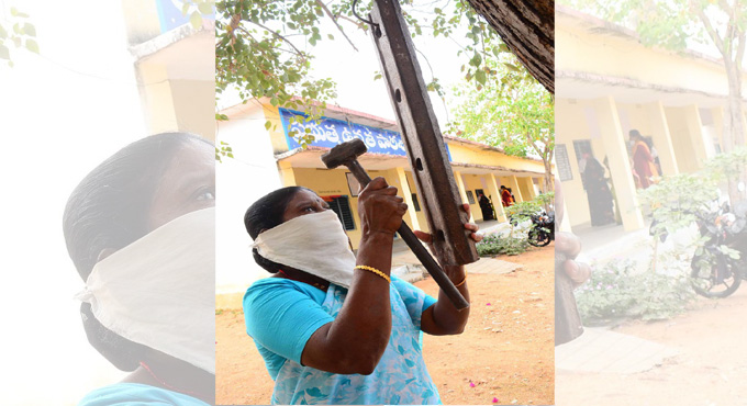 School bells rang after 10 months in Nalgonda, 41 per cent students attend on first day