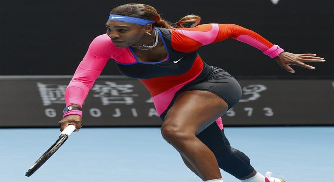 Serena off flying start