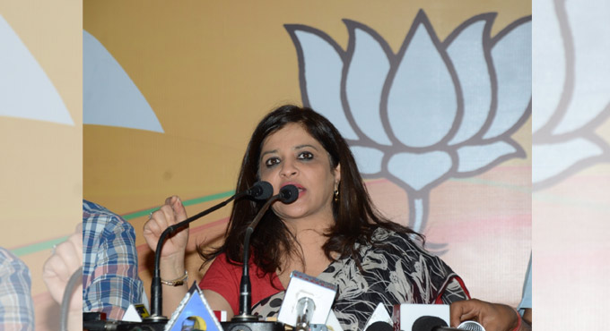 BJP’s Shazia Ilmi accuses ex-BSP MP of passing lewd remarks