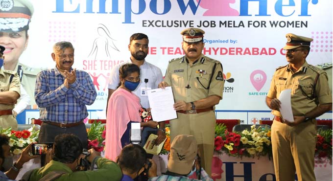 Job mela for women launched by Hyderabad She Teams