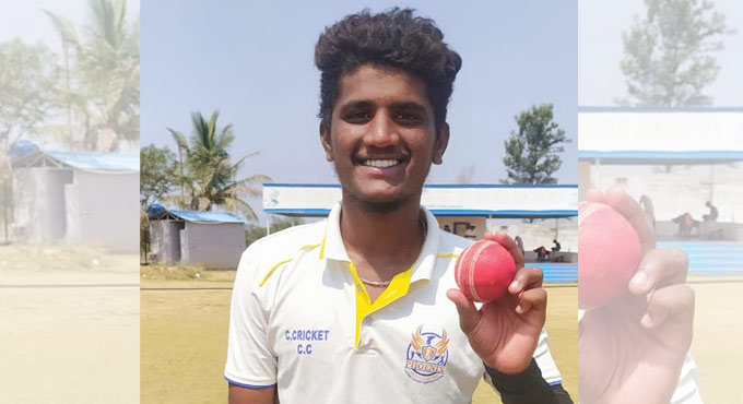 HCA two-day league: Shiva Kumar bowls Acrylic CC to victory