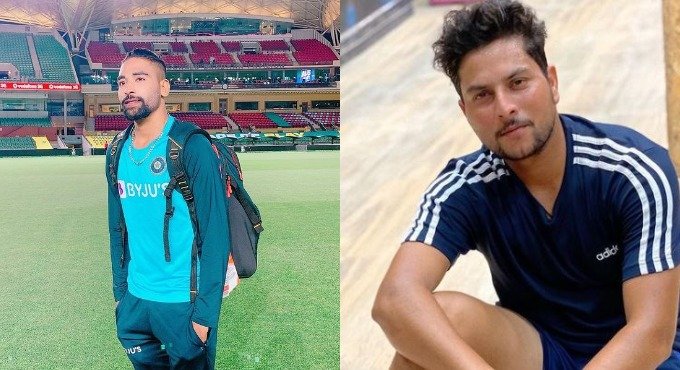 Video of Siraj grabbing Kuldeep’s neck creates buzz