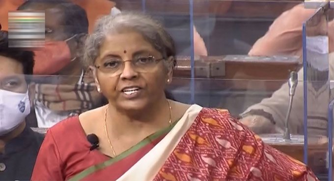 FM Nirmala Sitharaman commences Budget presentation for FY’22