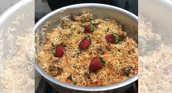 Strawbiryani