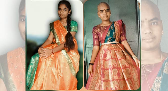 PG student from Karimnagar donates hair to cancer patients