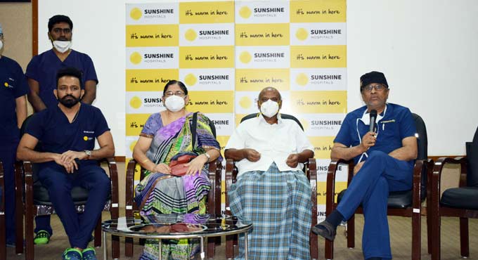Hyderabad: 58-year-old undergoes liver transplant at Sunshine Hospitals