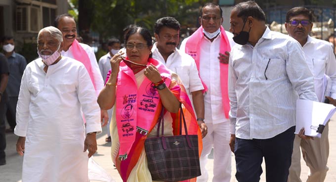Telangana: Aspirants file nominations in large number for MLC elections