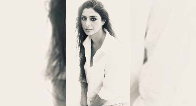 Tabu shares alluring monochrome picture from latest photoshoot