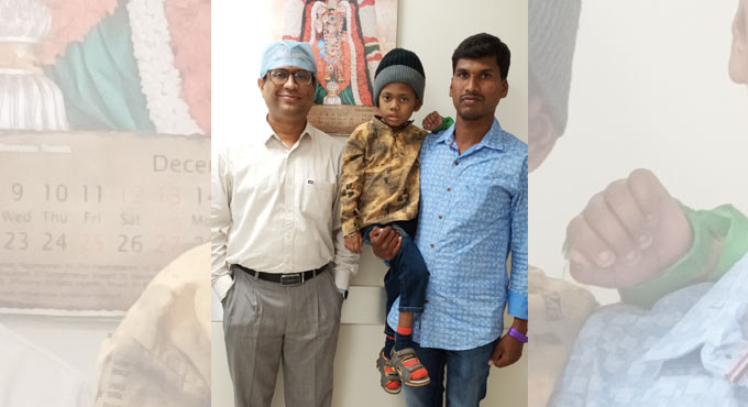 Thalassemic boy undergoes bone marrow transplant at KIMS Hyderabad