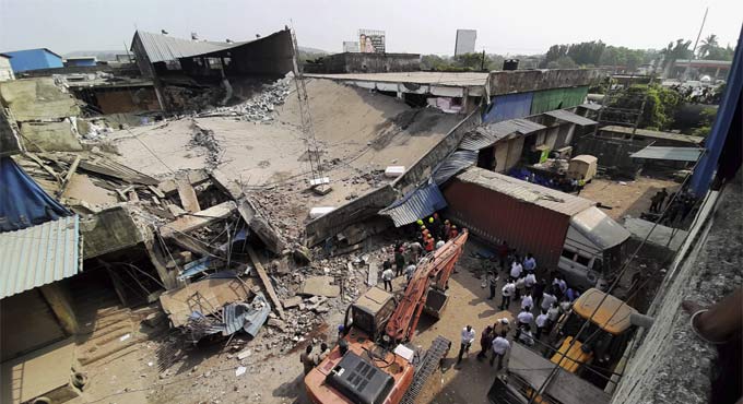 Maharashtra: 1 dead, 5 injured as building collapses in Thane