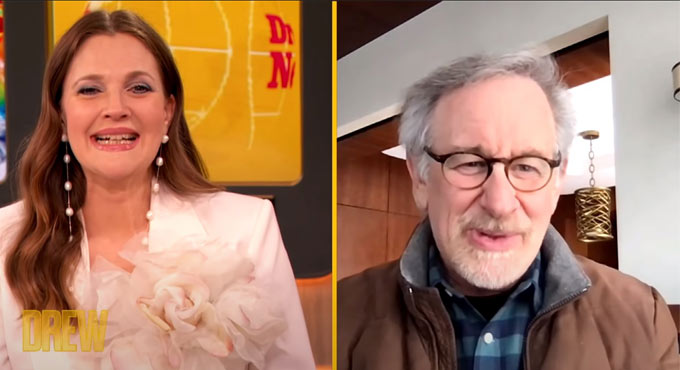 Steven Spielberg makes surprise entry on ‘The Drew Barrymore Show’