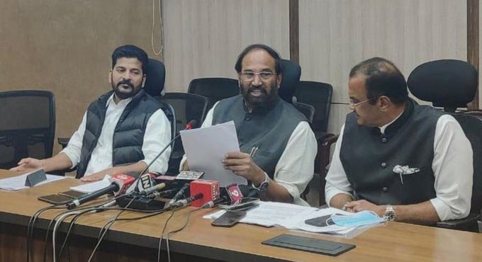 Uttam slams Modi for attempting to suppress farmers’ agitation in Delhi