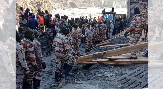 Uttarakhand glacier disaster: 18 bodies recovered, 202 missing