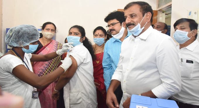 Vaccination drive to conclude in Telangana on Feb 12