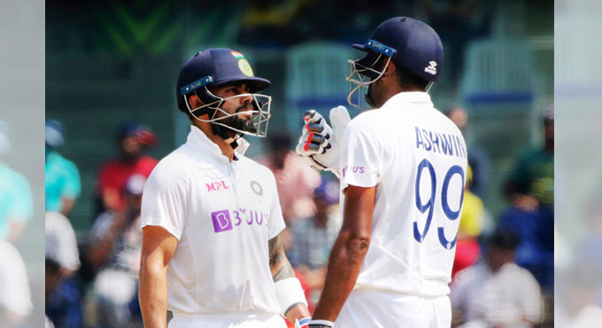 2nd Test: India lead crosses 400, Ashwin unbeaten on 68