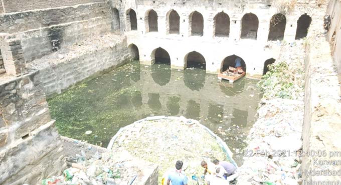 Efforts on to restore stepwells in Hyderabad