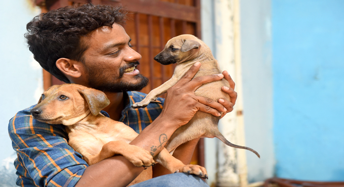 Rescuing animals with a touch of love