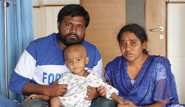 Please, I need your help in saving my 2-year-old daughter from complex blood cancer