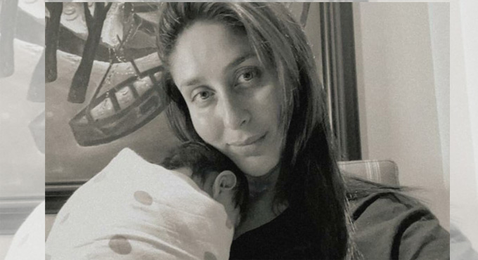 Actress Kareena Kapoor posts first picture of newborn son