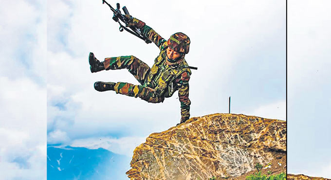 Saluting the nation’s strong force