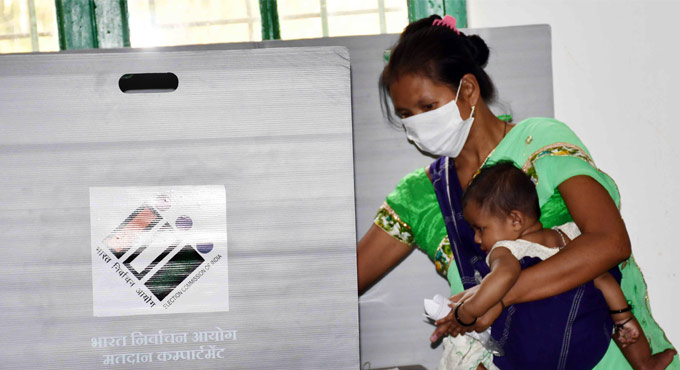 Assam polls: 47.10 percent voter turnout till 3 pm
