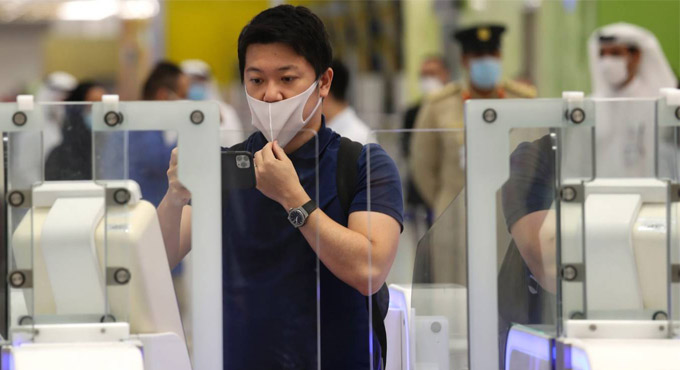 At Dubai airport, travellers’ eyes become their passports